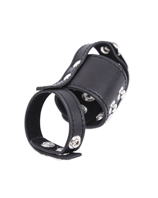 Ohmama Fetish LEATHER CHASTITY SHEATH