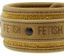 Fetish Submissive Origin FETISH SUBMISSIVE ORIGEN - VEGAN LEATHER HANDCUFFS WITH NEOPRENE LINING