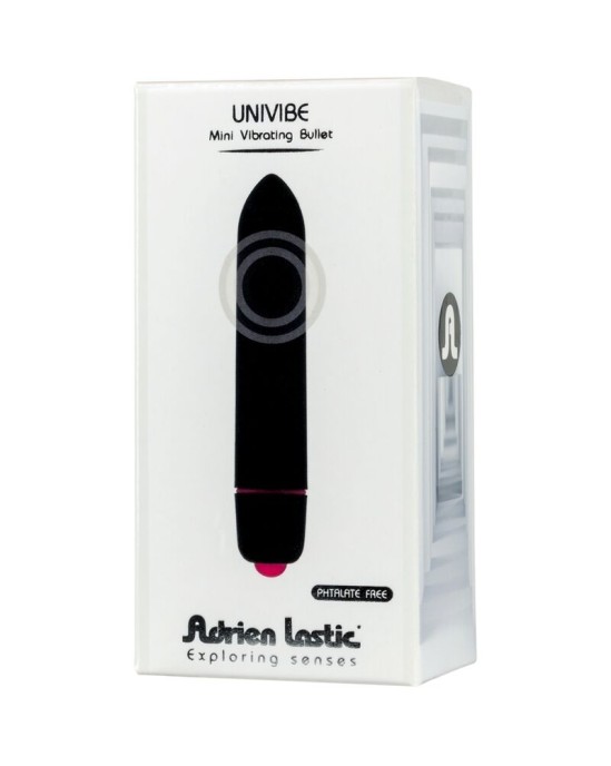 Adrien Lastic UNIVIBE MINI VIBRĒJOŠĀ BULLET BLACK