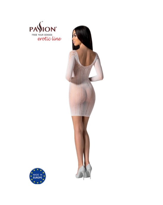 Passion Woman Bodystockings PASSION - BS101 WHITE BODYSTOCKING VIENS IZMĒRS