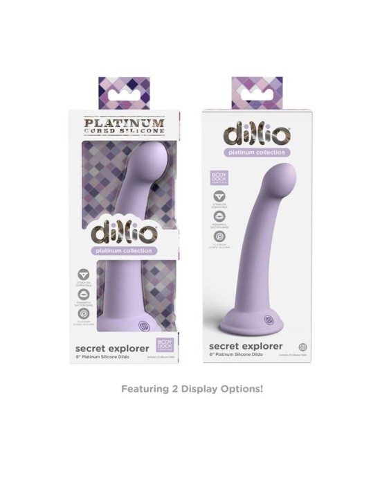 Dillio Dildo 15,24 CM violets