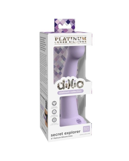 Dillio Dildo 15,24 CM violets