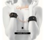 Coquette Fantasy COQUETTE CHIC DESIRE - FANTASY VEGAN LEATHER HANDCUFFS WITH NOPRENE LINING