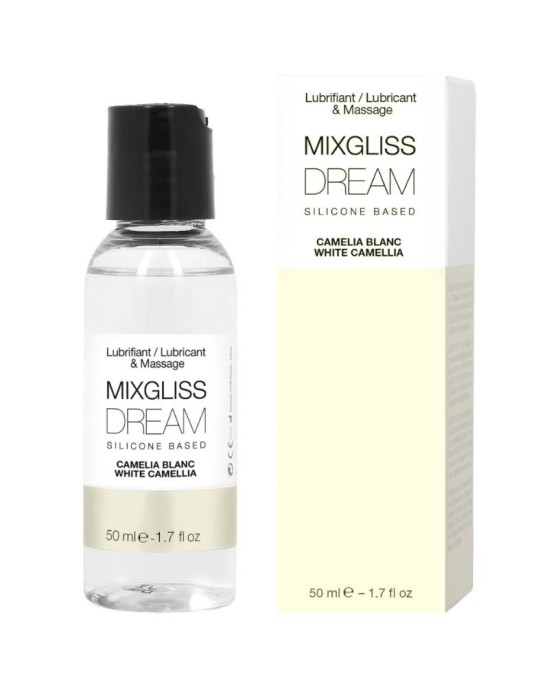 Mixgliss DREAM WHITE CAMELIA SILIKONA LUBRIKANTS 50 ML