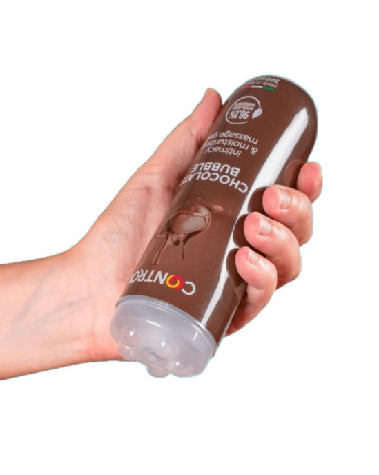 Control Lubes CONTROL MASSAGE GEL 3 IN 1 CHOCOLATE BUBBLE 200 ML