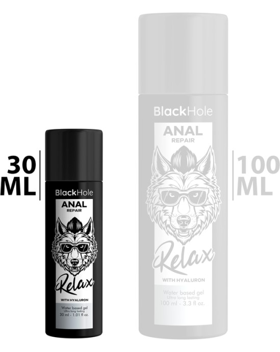 Black Hole ANAL REPAIR WATER BASED RELAX WITH HYALURON 30 ML