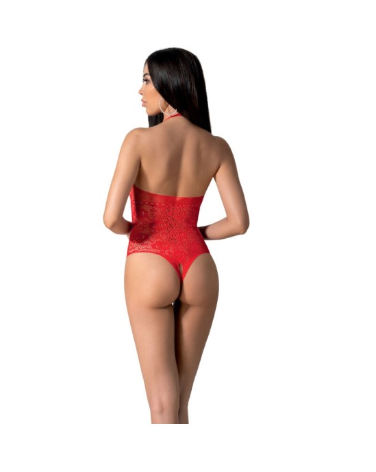 Passion Woman Bodystockings PASSION - BS094 RED BODYSTOCKING VIENS IZMĒRS