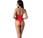 Passion Woman Bodystockings PASSION - BS094 RED BODYSTOCKING VIENS IZMĒRS