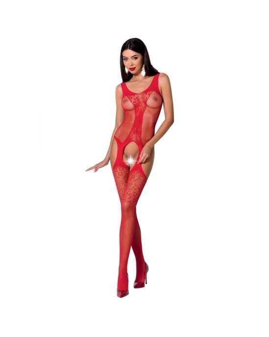 Passion Woman Bodystockings PASSION WOMAN BS072 BODYSTOCKING VIENA IZMĒRA SARKANA