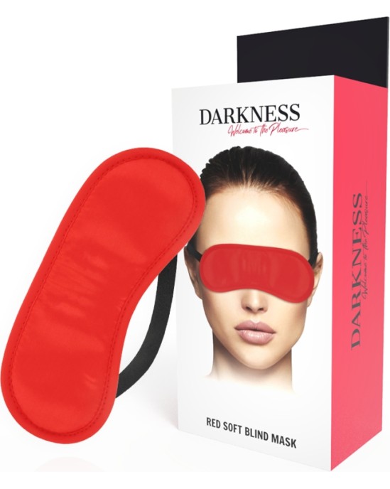 Darkness Bondage DARKNESS - STRAIGHT RED MASK