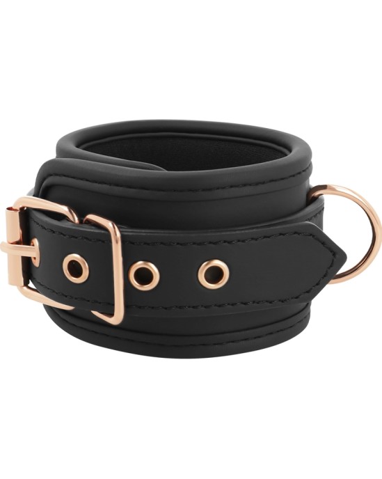 Coquette Fantasy COQUETTE CHIC DESIRE - FANTASY VEGAN LEATHER HANDCUFFS WITH NOPRENE LINING