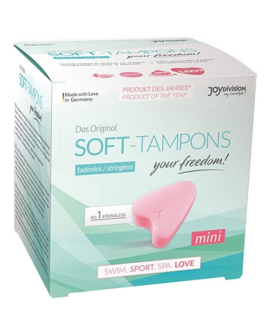 Joydivision Soft-Tampons ORIGINAL SOFT-TAMPONS MINI 3 UDS