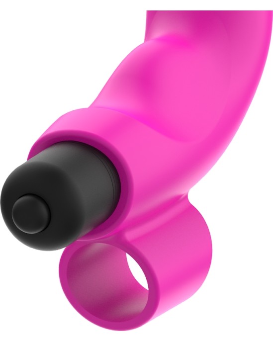 Ohmama Stimulating OHMAMA - NEON rozā THIMBLE VIBRATOR XMAS EDITION