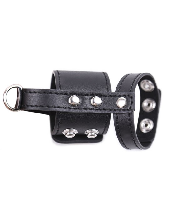 Ohmama Fetish LEATHER CHASTITY SHEATH