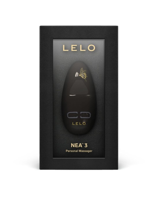 Lelo NEA 3 PERSONAL MASSAGER - PITCH melns