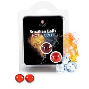 Secretplay Cosmetic SECRETPLAY - BRAZILIAN BALLS HEAT & COLD EFFECT 2 UNITS