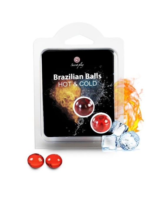 Secretplay Cosmetic SECRETPLAY - BRAZILIAN BALLS HEAT & COLD EFFECT 2 UNITS