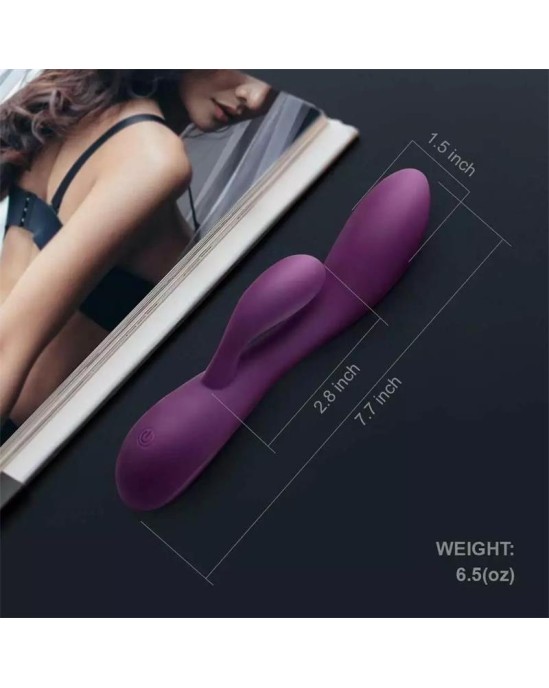 Engily Ross Bacall 2.0 Vibe Injected Liquified Silicone Double Motor USB