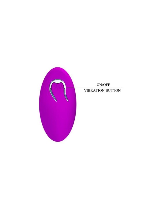 Prettylove Vibrating Egg Arvin Purple