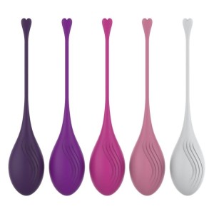 A-Gusto Set of 5 Kegel Balls Different Weight