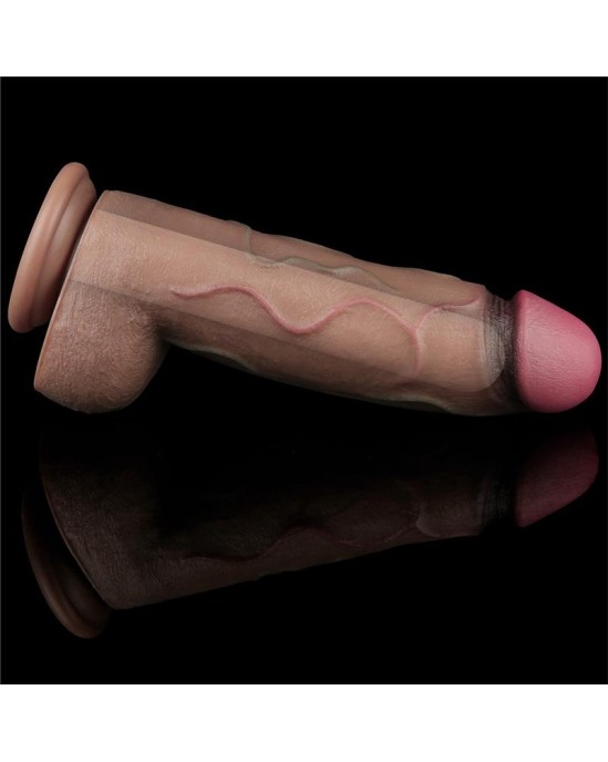 Lovetoy Dildo Dual Layered Silicone XXL 12