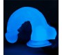 Lovetoy Dildo 8.5 Lumino Blue Light