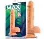 Max & Co Dean Realistic Dildo with Testicles 8.5 Flesh