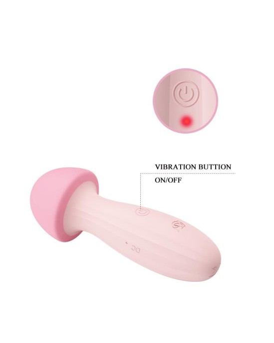 Prettylove Mushroom Vibe/Massager Silikona USB