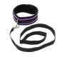 Bondage Play Collar with Leash Adjustable