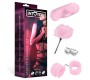 Intoyou Bdsm Line Starters Bondage Set 4 Pieces Pink