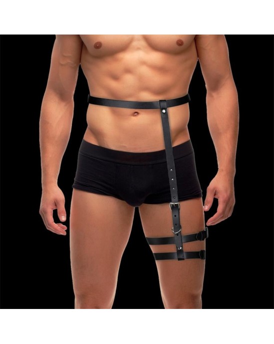 Intoyou Bdsm Line Martin Leg and Waist Bondage Harness