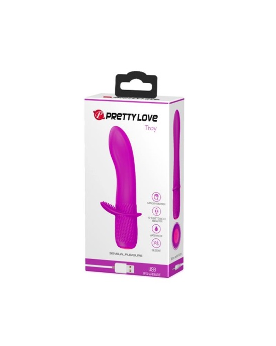 Prettylove Vibe Troy USB Silicon Purple