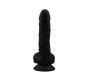 Chisa Dildo Labour 8 Liquid Silicone Black