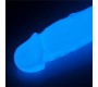 Lovetoy Dildo 8.5 Lumino Blue Light