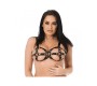 Bondage Play Lether Adjustable Bra