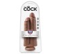 King Cock Double Dildo Two Cocks One Hole Tan 9