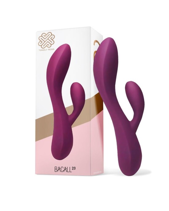 Engily Ross Bacall 2.0 Vibe Injected Liquid Silicone Double Motor USB