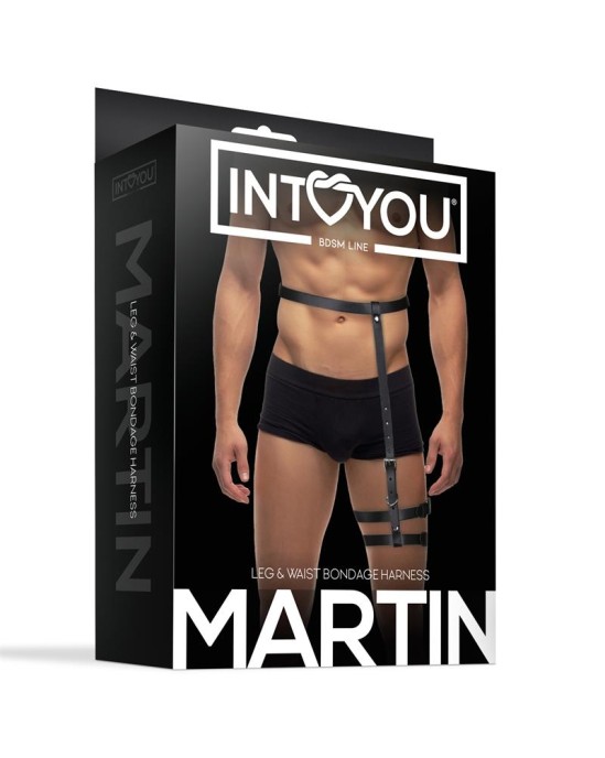 Intoyou Bdsm Line Martin Leg and Waist Bondage Harness