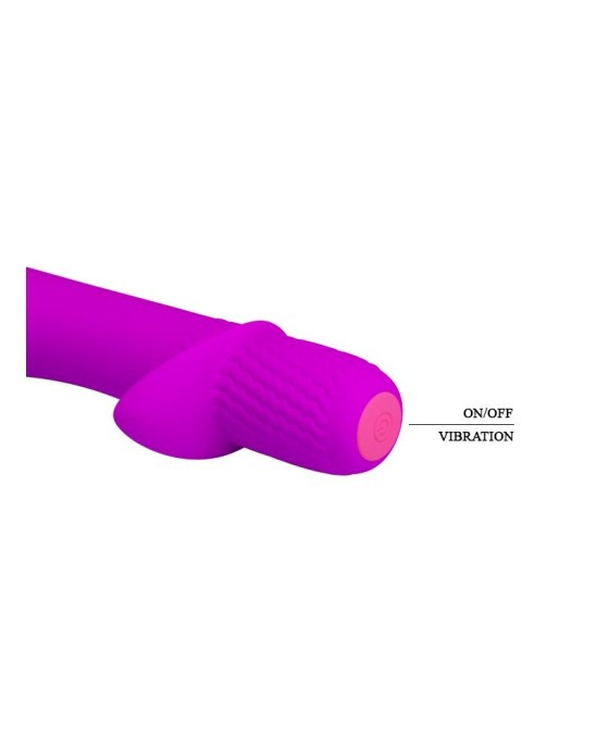 Prettylove Vibe Troy USB Silicona Purple