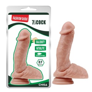 Chisa Dildo Dual Density Fashion Dude 7.3 Flesh