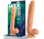 Max & Co Ben Realistic Dildo with Testicles 10.2 Flesh