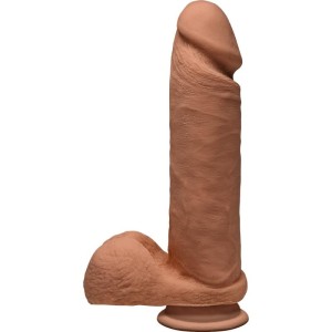 The D By Doc Johnson Dual Density dildo Perfect D ar sēkliniekiem 8 karameļu