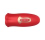 Action Ember Licking un Vibrating Mouth Shape Massager USB silikona