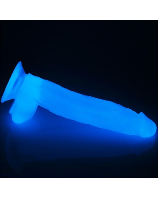 Lovetoy Dildo Lumino 10 Blue Light