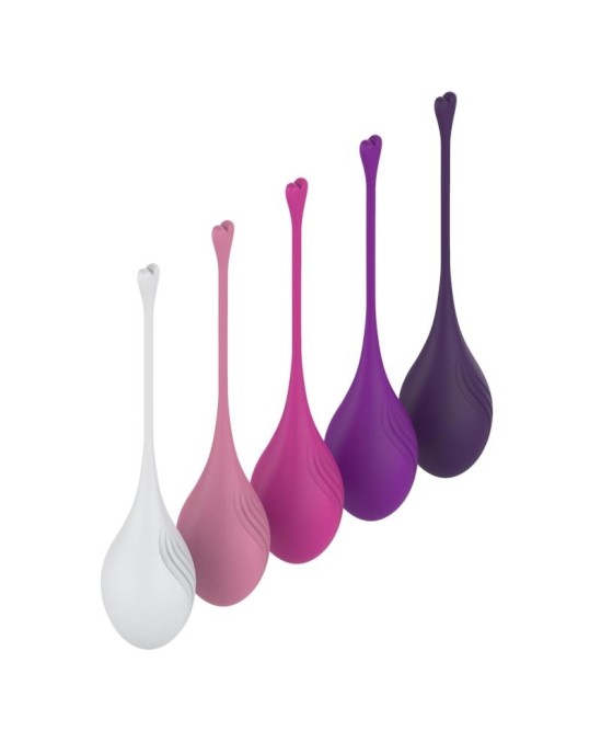 A-Gusto Set of 5 Kegel Balls Different Weight