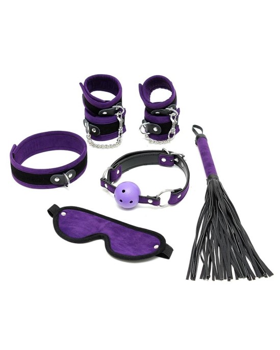 Bondage Play Rimba Complete Restraint Set Purple