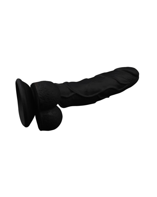 Chisa Dildo Labour 8 Liquid Silicone Black