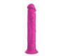 A-Gusto Vibrating Realistic Dildo Silicone Pink