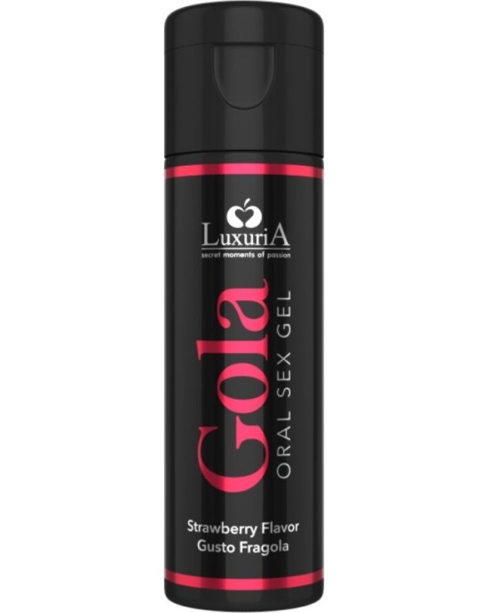 Intimateline Luxuria LUXURIA ORAL SEX GEL STRAWBERRY FLAVOR 30 ML