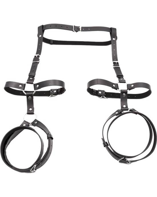 Intoyou Bdsm Line Regulējama Fabian kāju un jostasvietas drošības josta